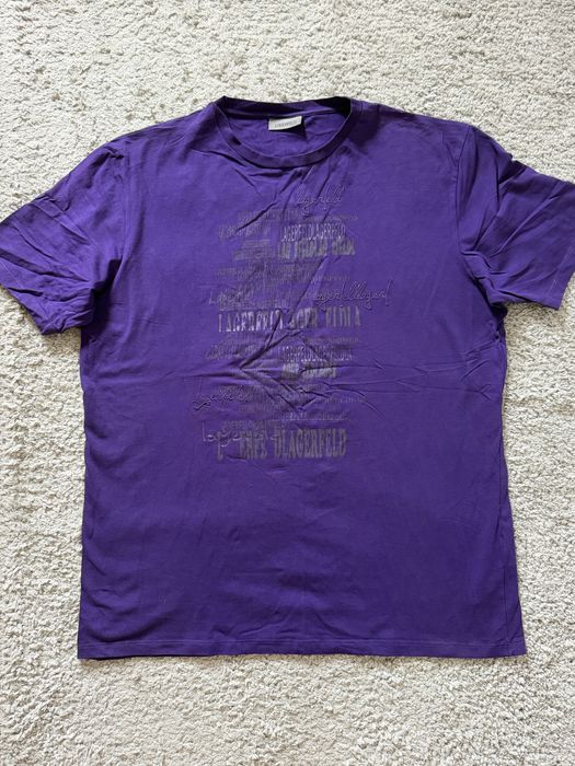 T-shirt fioletowy