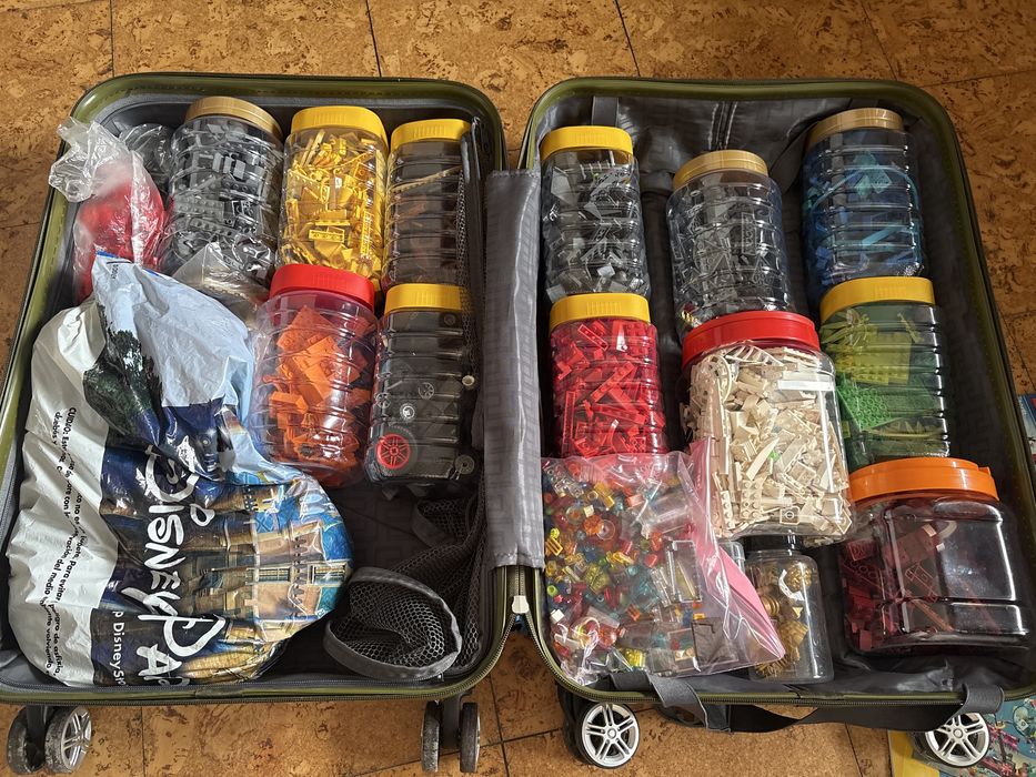 Mega Lote LEGO: Dezenas de Minifiguras (Marvel, DC, Star Wars) + Peças Bulk e Technic