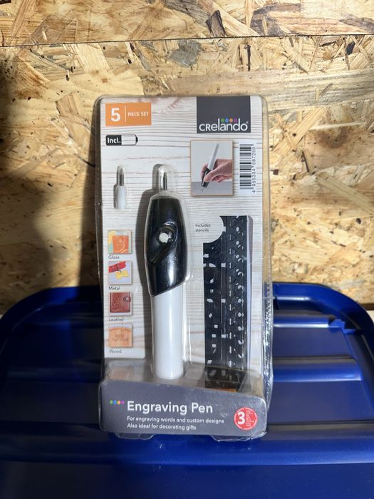 Crelando Engraving Pen - zestaw 5 elementów z szablonami