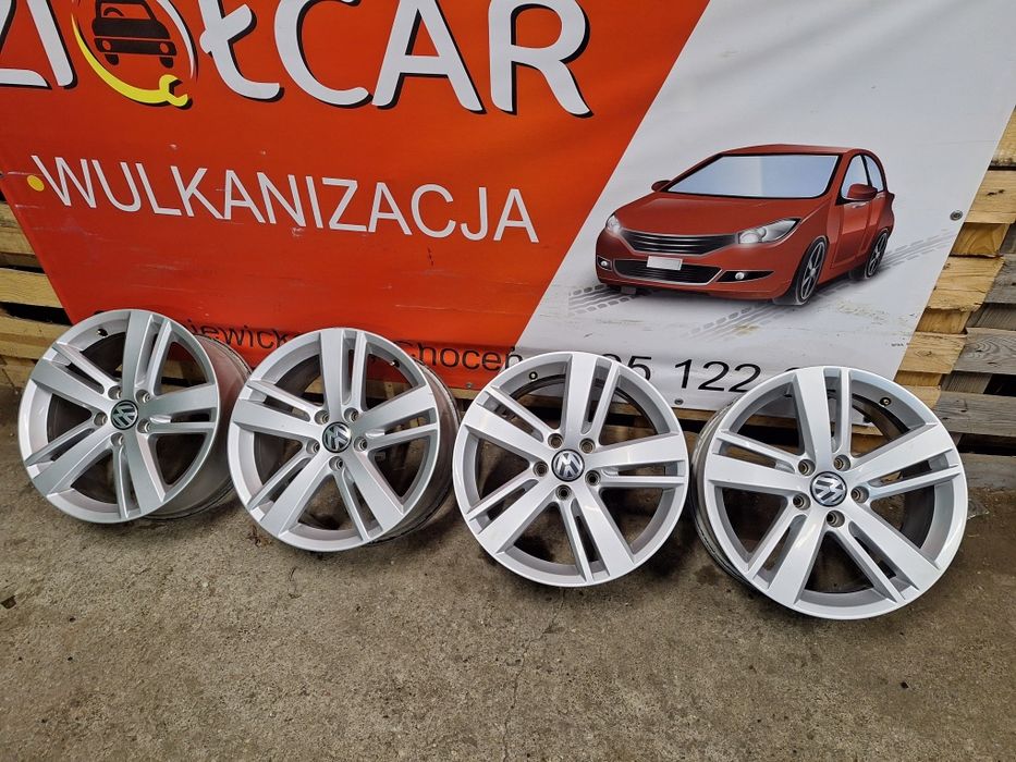 Alufelgi 5x112 17 ET39 VW Sharan Beetle Passat T-Roc Tiguan koła