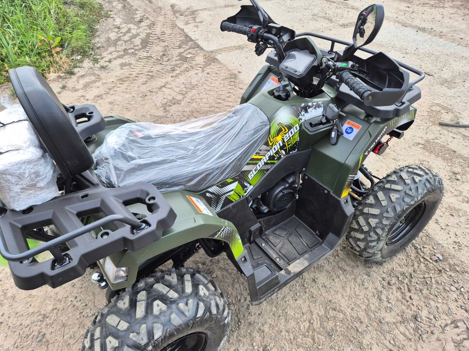 Comman Scorpion 200 Квадроцикл для катания доставка без предоплат