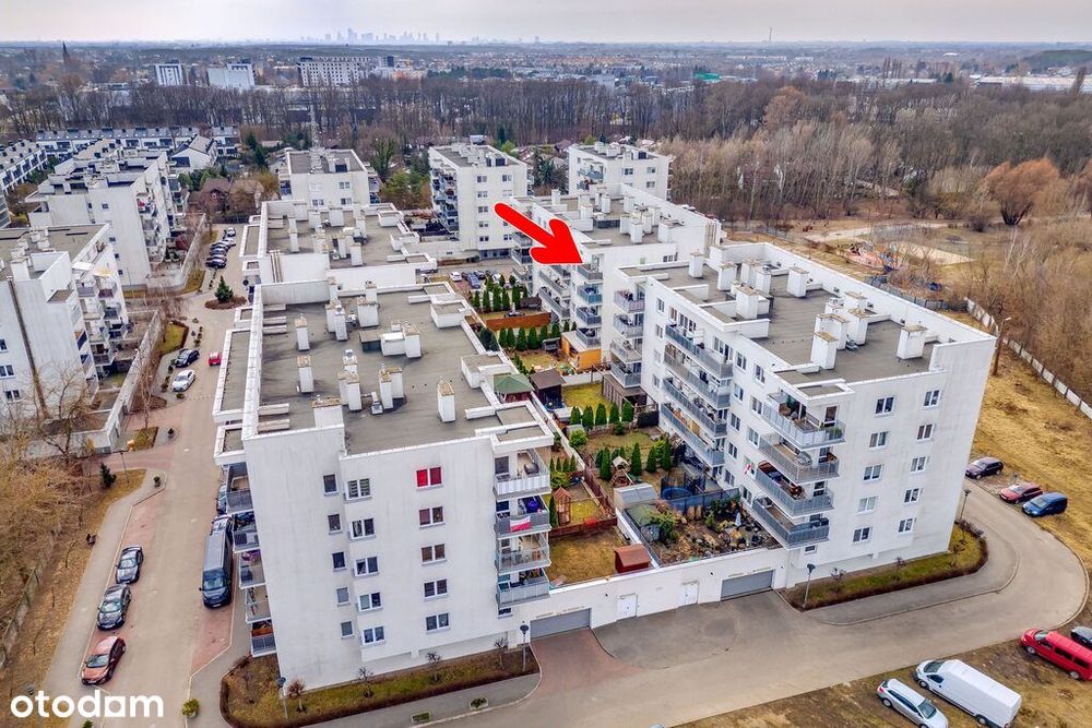 Narożne 2 pokoje z balkonem | 52,23 m² | Marki