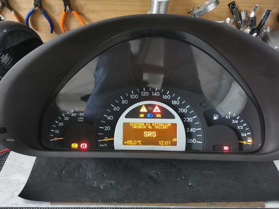 Quadrante painel de instrumentos - Mercedes W203 - Reparações