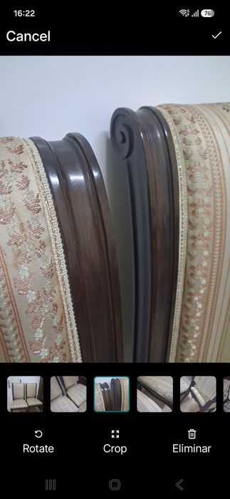 Conjunto 2 cadeiras sala