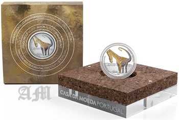 PORTUGAL - Moeda 5€ Dinheirosaurus Lourinhanensis PROOF - AM