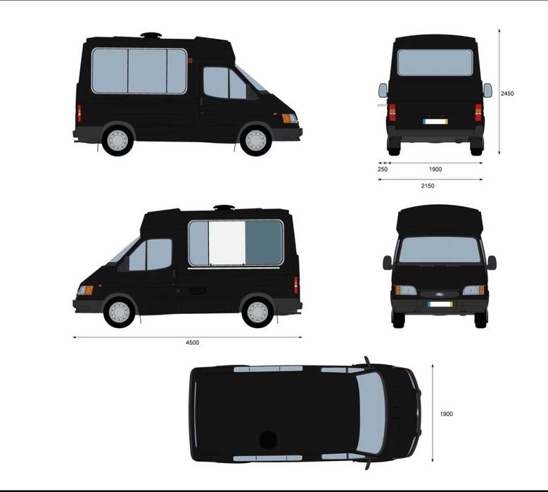 Food Truck / Rulote para Aluguer