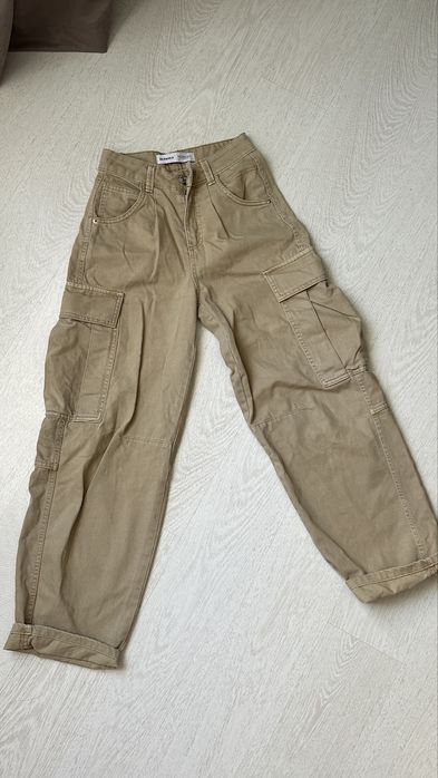 Джинсы карго Bershka XS