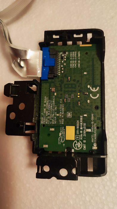 Włącznik + moduł WIFI + taśmy od telewizora LG 43UK6470