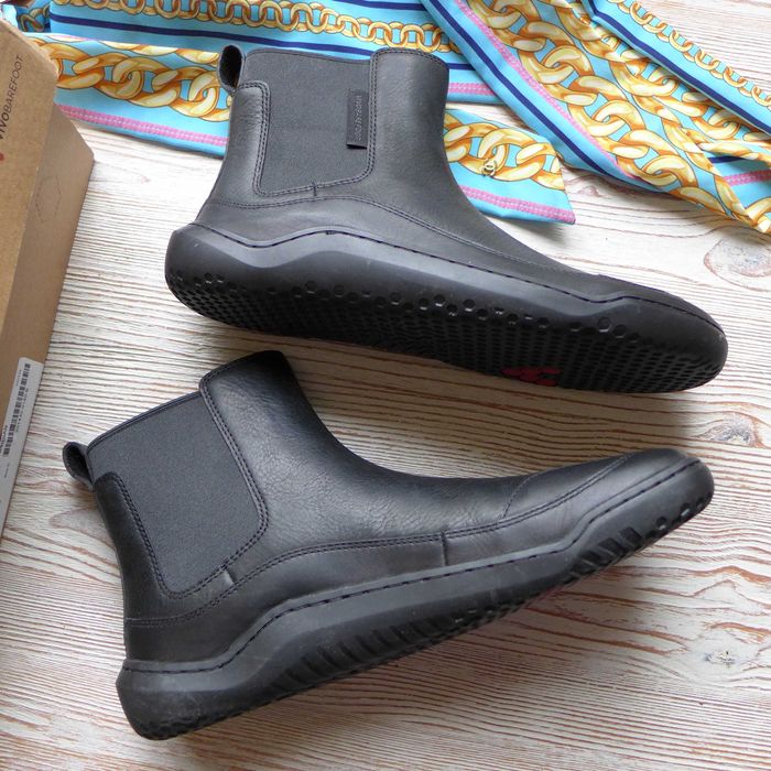 Vivobarefoot Gobi Chelsea 40 sztyblety botki skórzane barefoot zdrowe