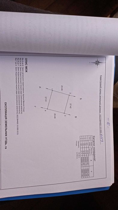 Земельна ділянка під забудову, КОРОСТЕНЬ, вул. Василя Стуса