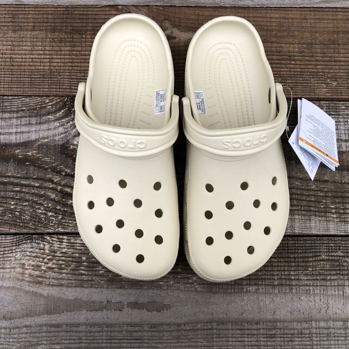 Крокси Classic Bone Класичні Крокси Бежеві