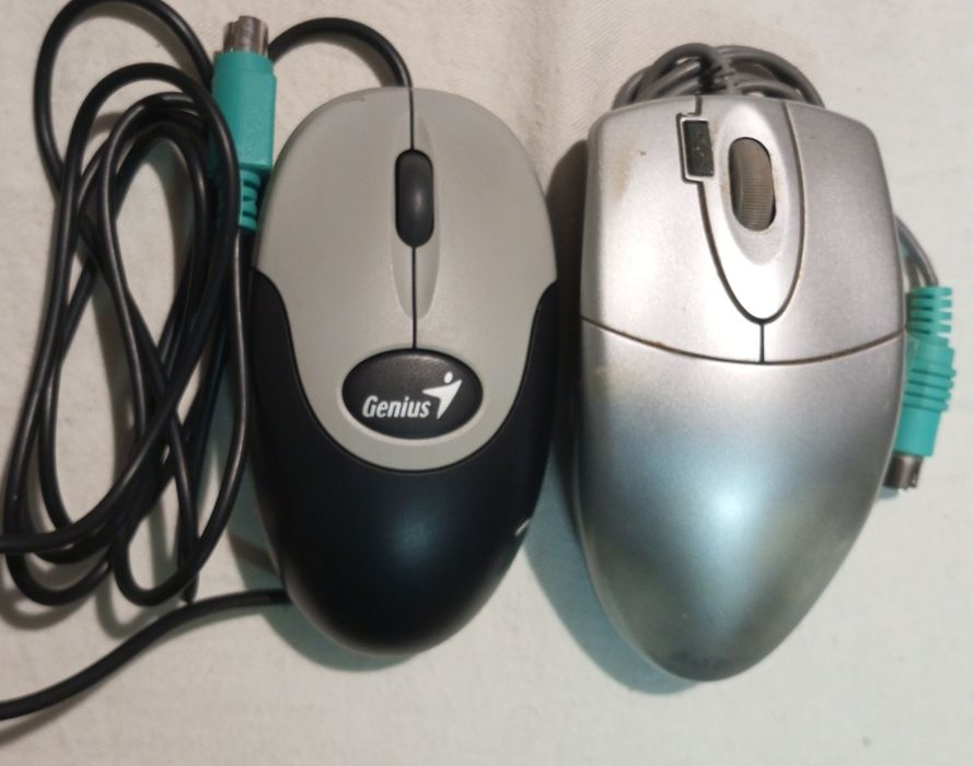 Мишки комп'ютерні дротові, оптичні PS/2
