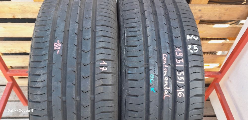 Opony Letnie 195/55/16.CONTINENTAL.8 mm.Adres-ZALESIANY 33 A.