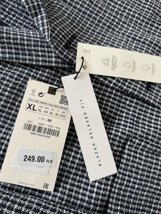 Nowa marynarka sportowa męska Zara rozm. XL