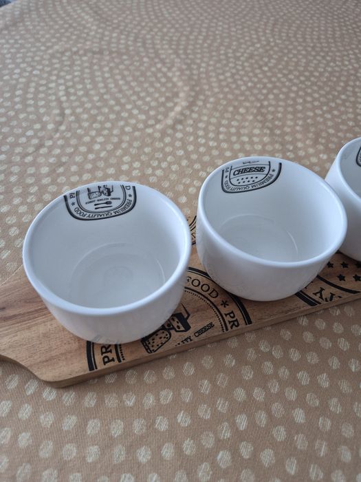 Conjunto para aperitivo com tábua