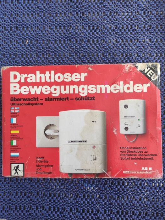 Беспроводный датчик движения Германия