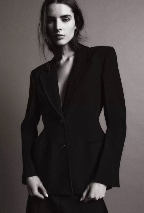 Силуетний жакет zara притал блейзер пиджак зара ART.:3736/263/800 s m