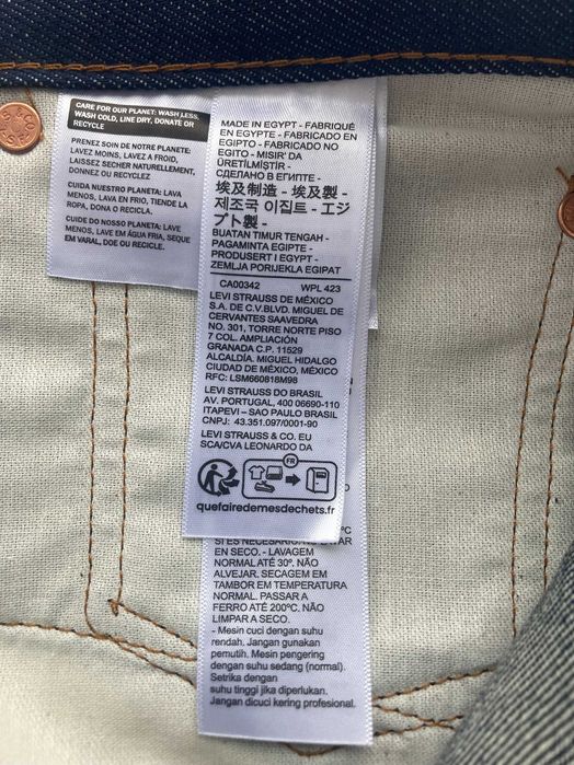 Джинси Levis 501 Shrink-to-fit™ STF 005010000 W34L32 оригінал