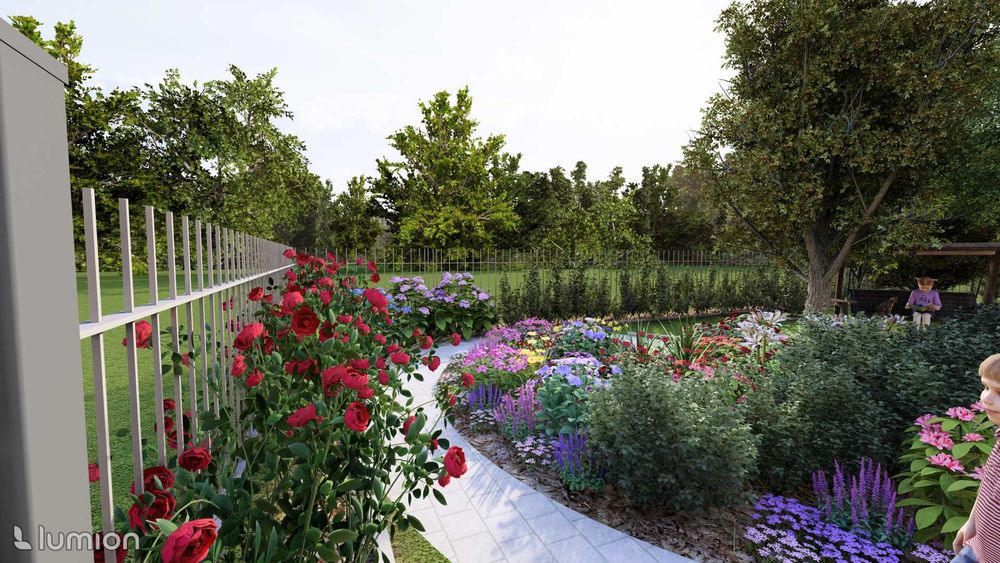 Projektowanie ogrodów | Rzuty 2D i wizualizacje 3D | Cała Polska