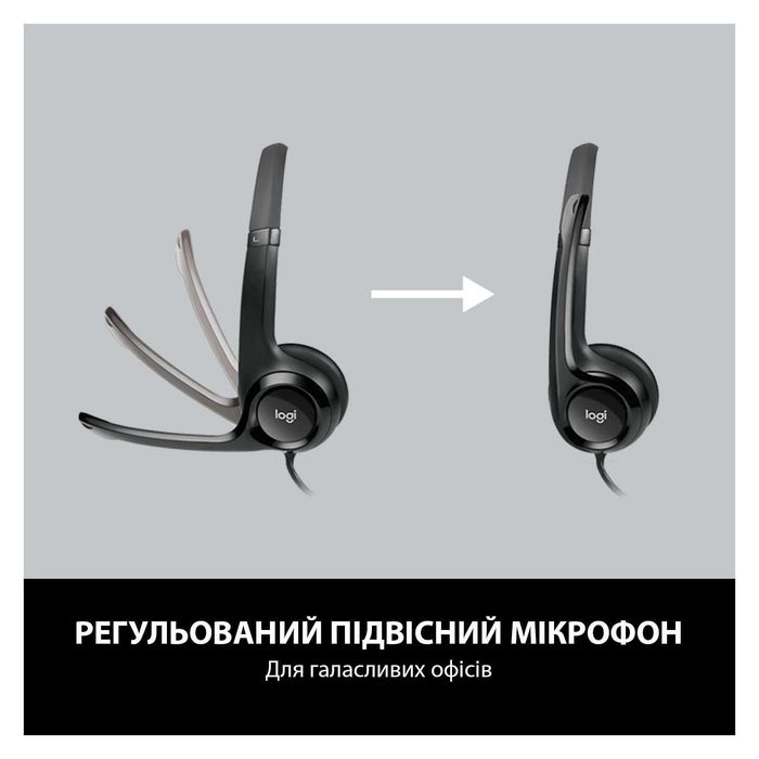 Нові. Наушники Logitech H390, USB В наявності 10+ шт.