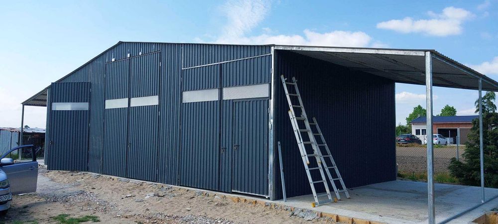 Garaż Blaszany|MAGAZYN ROLNICZY|Hala|Wiata|Blaszane|Schowek - ESSTAL*
