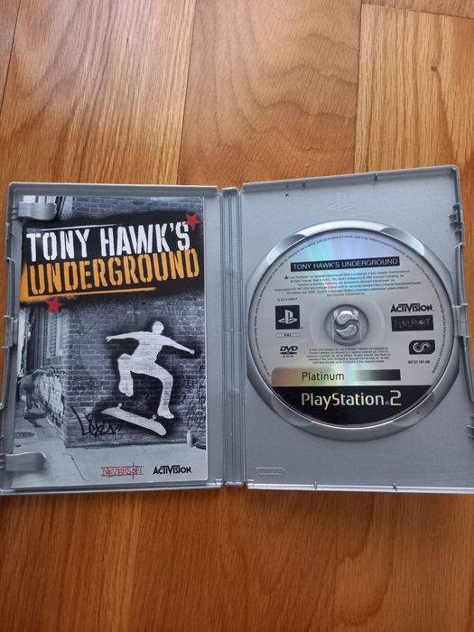 Jogo PlayStation2  Tony Hawk's Underground