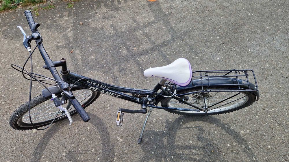 Rower dla dziewczynki, damski Titania Planet, koła o rozmiarze 24