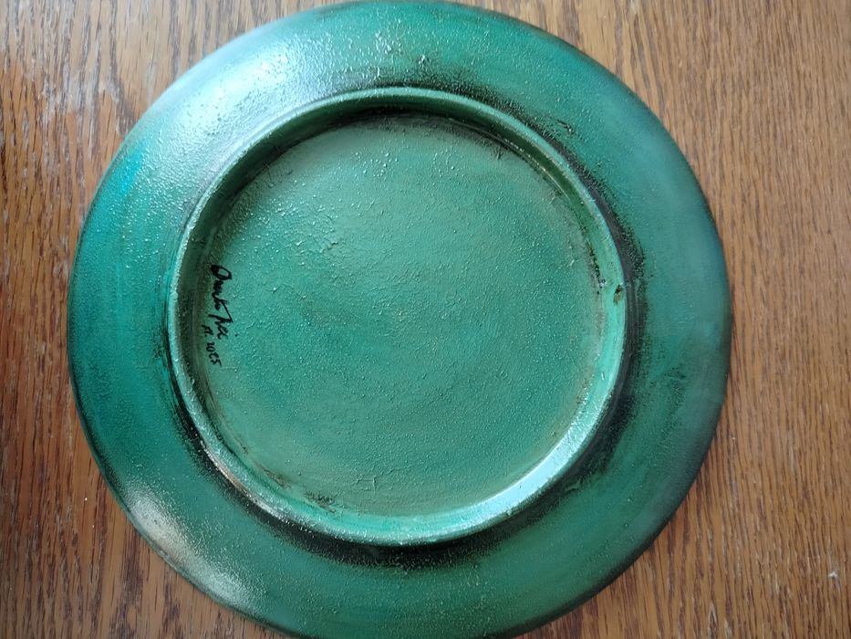 Patera , talerz ozdobny ręcznie wykonany 32 cm