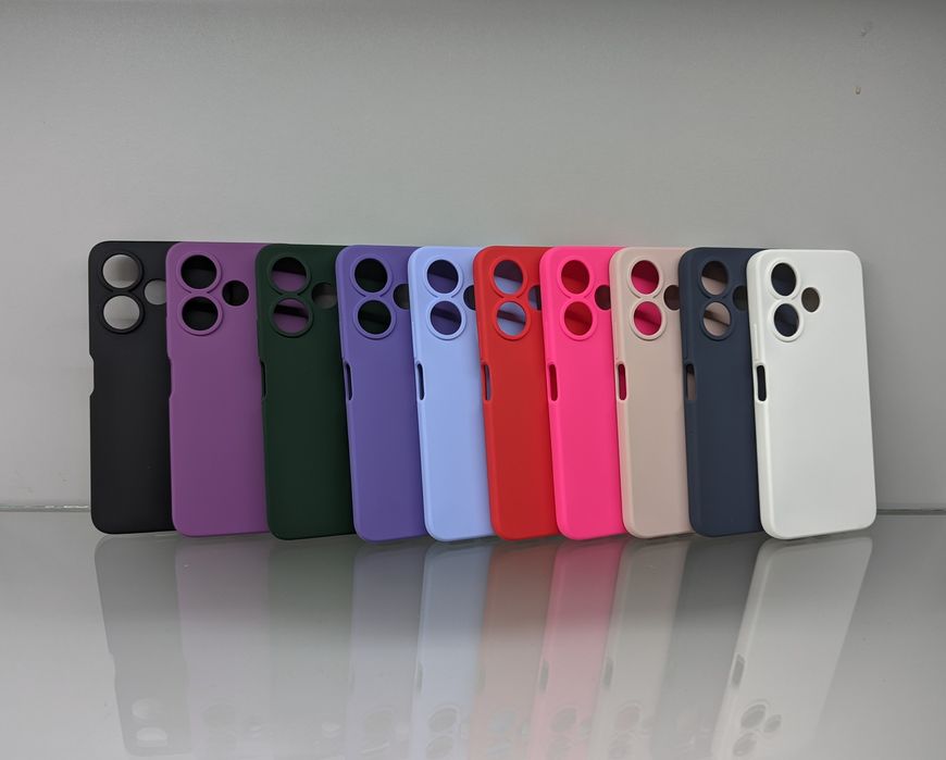 Xiaomi Redmi 13 / Poco M6 Противоударный чехол софт тач микрофибра