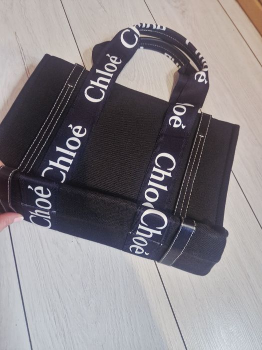 Torebka shopper czarna