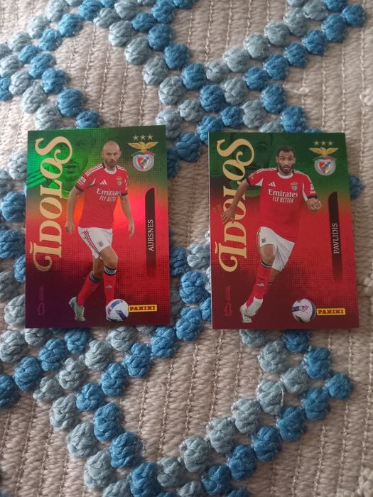 Benfica cartas panini