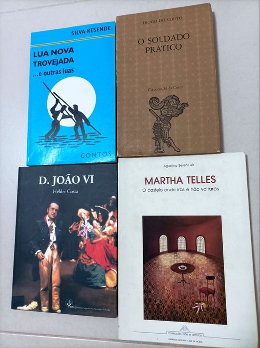 Lote de livros antigos de Autores Portugueses