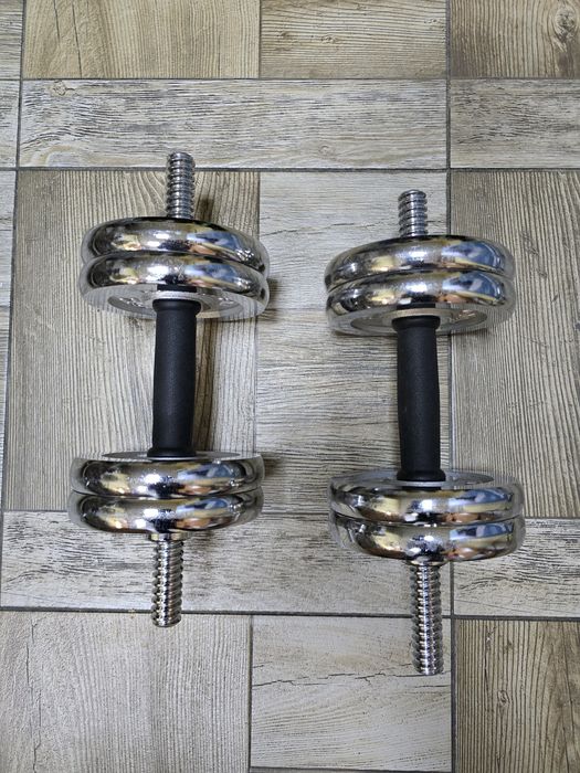 Набір гантелей 30 кг - GymBeam