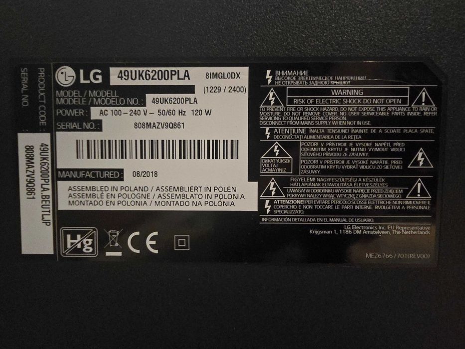 TV LG 49UK6200PLA – Imperdível
