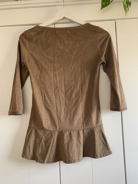 Blusa em Camurça com Aplicações (portes incluídos)