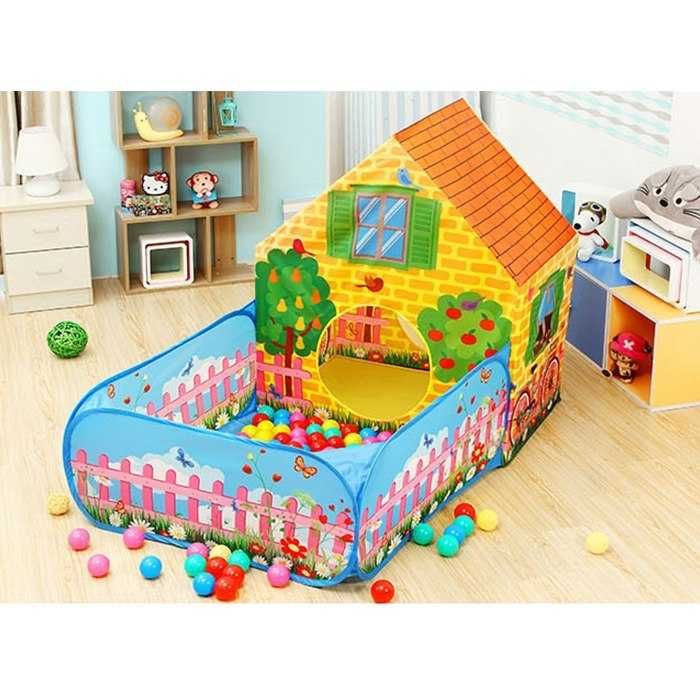 OKAZJA! NOWY Fajny NAMIOT dla dzieci DOMEK suchy basen FARMA Iplay