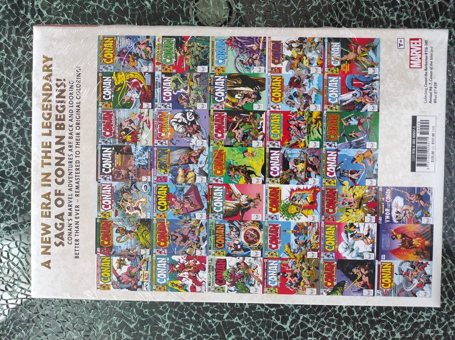 Omnibus Conan Barbarian Original Marvel Years volume 3 banda desenhada