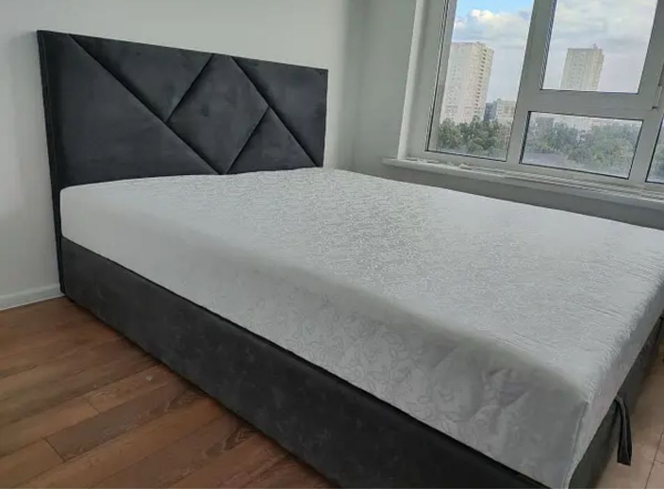 Хіт продажу!!! Кровать Ліжко «Ліра» з корпусним матрацом