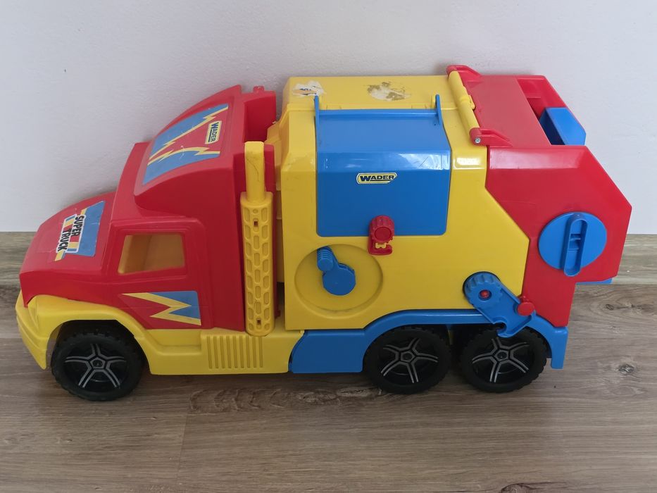 WADER 36330 - Magic Truck Basic śmieciarka kontener 36331