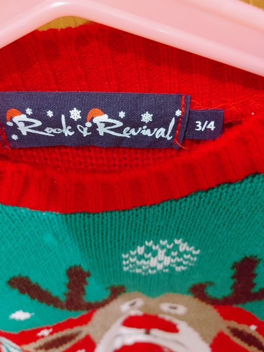 Sweter świąteczny dla chłopca