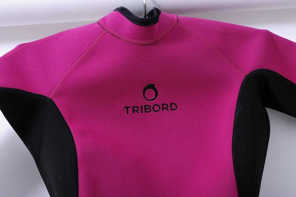 Tribord pianka dla dzieci springsuit 100 purple decathlon