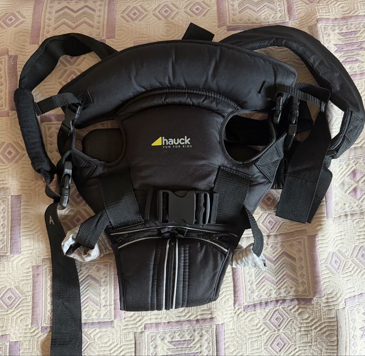 Переноска рюкзак-кенгуру Hauck 4 Way Carrier Black