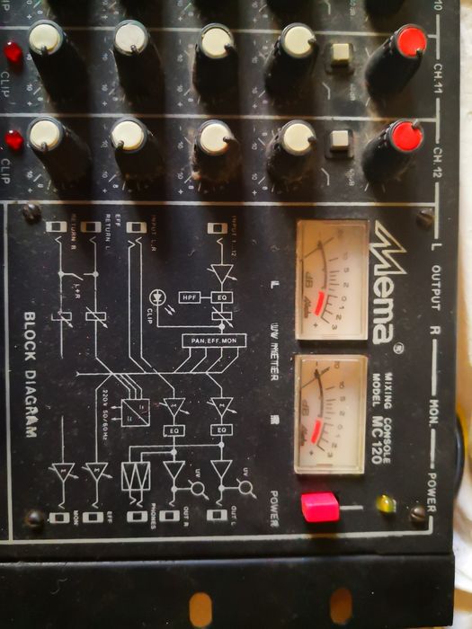 Mema Mc120 Mixing console