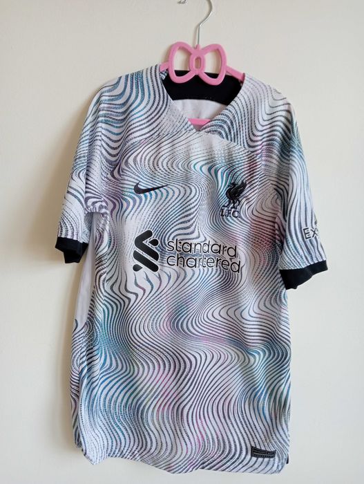 Liverpool away nike 158 - 170 cm, nameset Darwin Nunez 27