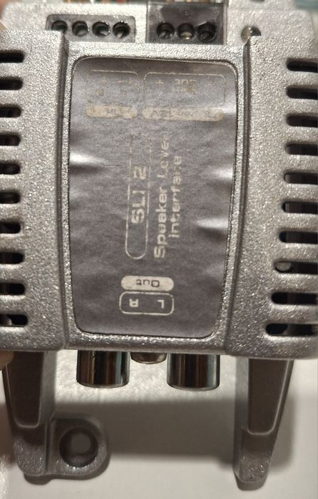 Conversor para ligar radio auto sem ligação para amplificador
