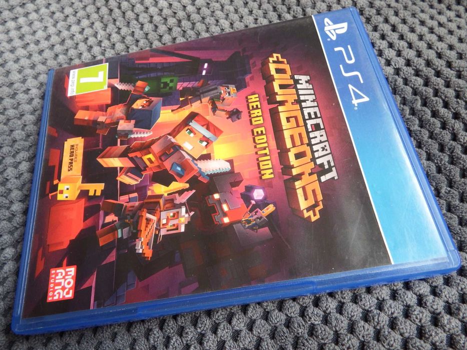 Minecraft DUNGEONS PS4/PS5 PL w stanie BDB