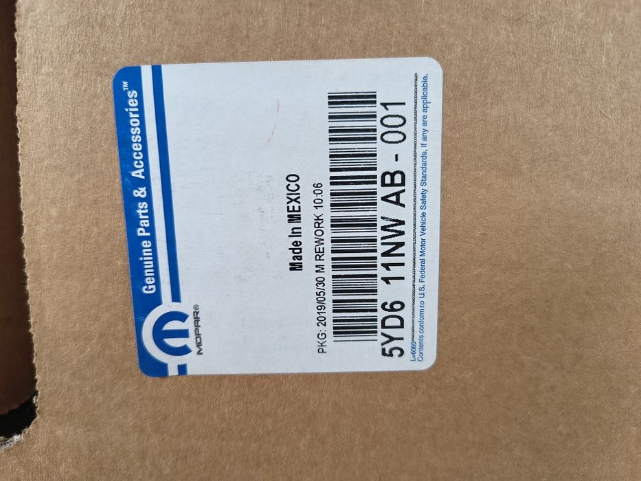 Dodge RAM alufelgi 22cale nowe oryginalne MOPAR  5YD611NWAB