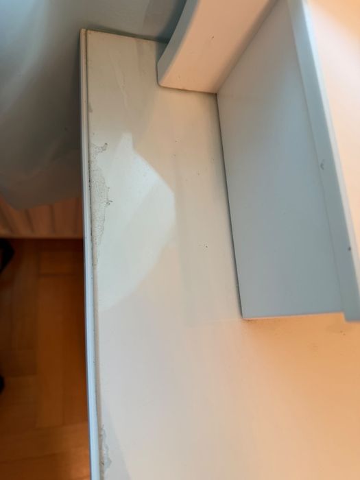 Toaletka biała ikea Hemnes 100x50 cm