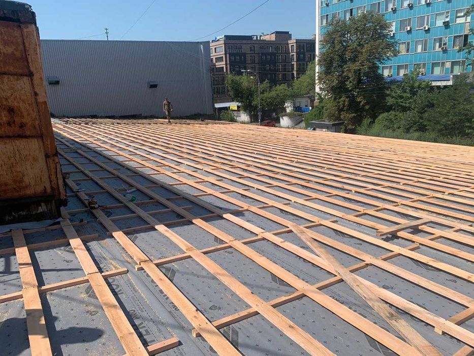 Кровля с нуля. Ремонт крыши. Кровельные работы. Покрівельники