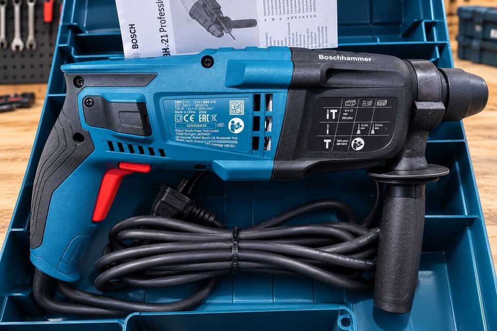 Bosch Professional GBH 2-21 młotowiertarka SDS-Plus 720 W 2 J
